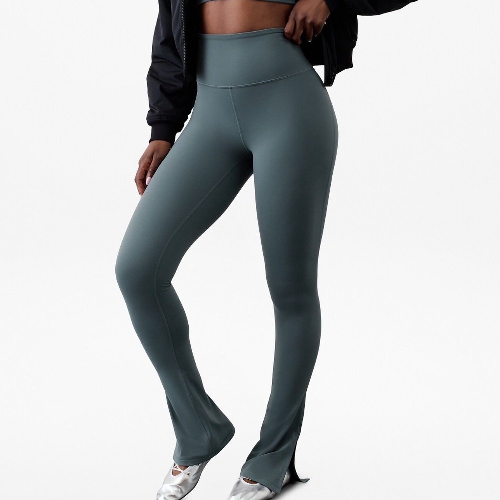 Athleta Elation Ultra High Rise Split Flare Pants
